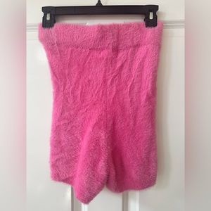 NWT L*Space l space Daydreamin Fuzzy Super Soft Shorts Pink Size S